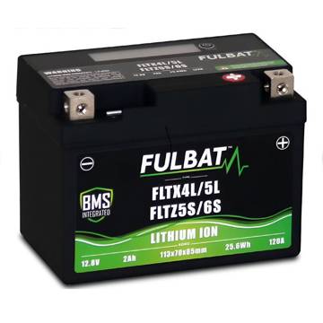 Фото Аккумулятор FULBAT FLTX4L/5L/7L, 12V, 3.0Ah (LiFePO4), KTM, Husqvarna, Kawasaki, Yamaha, BETA, Honda