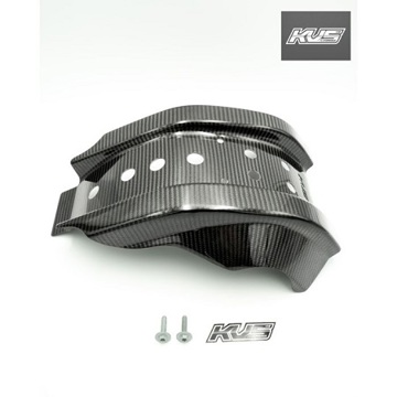 Фото Защита картера (двигателя) карбон KVS, Honda CRF450R/X 21-24, CRF250R/X 22-24