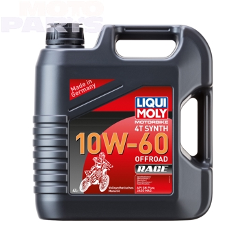 Фото Моторное масло LIQUI MOLY Motorbike 4T Synth 10W-60 Offroad Race, 4л