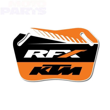 Фото Доска пит борд RFX Pro KTM, оранжевая/белая поверхность для надписи (черный маркер в комплекте)