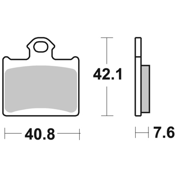 Фото Тормозные колодки BRAKING CM44, задние - SX85 11-20, TC85 14-20