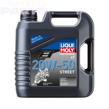 Фото Моторное масло LIQUI MOLY Motorbike 4T 20W-50 Street, 4л