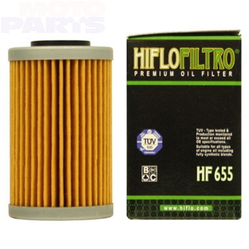 Фото Масляный фильтр HIFLO HF655/HF155, SXF250 06-12, SXF450 13-15, EXC(F)07-16, FE450 14-16 (длинный)