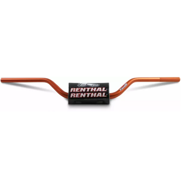 Фото Руль алюминиевый 28.6 RENTHAL FATBAR MX/Enduro (802 x 120 мм) оранжевый