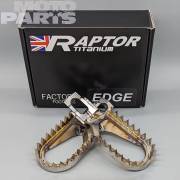 Фото Подножки титановые RAPTOR Edge, SX(F)/TC/FC 23-24, EXC(F) 24-25, MC(F) 24-25