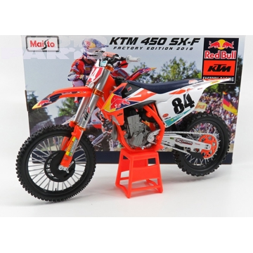 Фото Модель мотоцикла KTM 450 SX-F/18 (Jeffrey Herlings), 1:6 (8+)