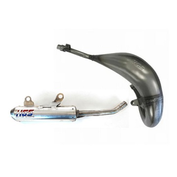 Фото Выхлопная система в сборе HGS Grey / Steel, KTM SX125 19 -22, HQ TC125 19-22, GasGas MC 125 21-23
