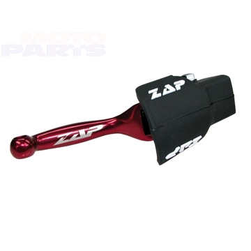 Фото Рычаг тормоза ZAP Flex CR 92-, CRF 02-06, шарнирный, красный