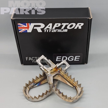 Фото Подножки титановые RAPTOR Edge, SX(F)/TC/FC 16-22, EXC(F)TE/FE 17-22, SX/TC250 17-22, SX/TC85 18-22