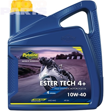 Фото Моторное масло PUTOLINE Ester Tech Syntec 4+ 10W-40, 4л