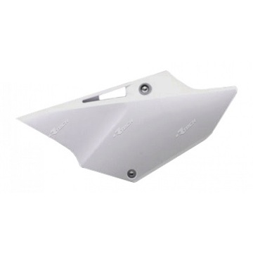 Фото Боковые номера RTECH, белые, YZ125/250 15-21