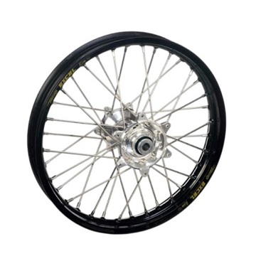 Фото Колесо заднее 19-1,85 Black Rim-Silver Hub 22mm Haan Rex, YZ125 99-..