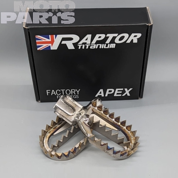 Фото Подножки титановые RAPTOR Apex(стандартные), SX(F)/EXC(F)85-530 00-15, SX50/65 02-21, YZ(F)WRF65