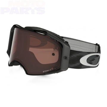 Фото Защитные очки OAKLEY Airbrake MX Jet Black, с Prizm Bronze линзой