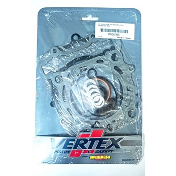 Фото Верхний комплект прокладок с маслосъемными колпачками Vertex, Kawasaki KXF250 21-26