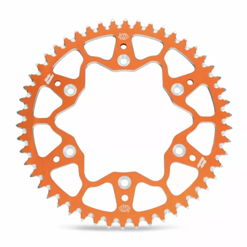 Фото Звезда задняя 520-52T, оранжевая Moto-Master, KTM SX125/SX250, SXF250/SXF350/SXF450, EXC300/EXC250, Husqvarna TC125/TC250, FC250/FC350/FC450, TE300, FE250/FE350/FE450