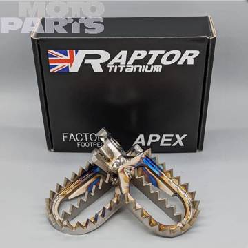 Фото Подножки титановые RAPTOR Apex(стандартные), CR/CRF(X)125-450 02-21