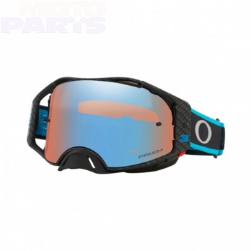 Фото Защитные очки OAKLEY Airbrake MX Tomac Signature Blue, Prizm Sapphire линза (HD)