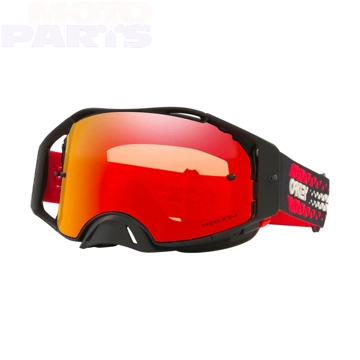 Фото Защитные очки OAKLEY Airbrake MX Tread Red, с Prizm Torch линзой (HD)