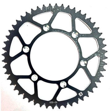 Фото Звезда задняя 520-51T, стальная Tech Pro, KTM SX(F)/EXC(F) 125-505 01-27, Husqvarna TC/FE/TE 125-450 14-27, GasGas EX/MC/EX 125-450 21-27