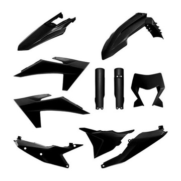 Фото Комплект пластика черный Polisport, KTM EXC/EXC-F 2024-..