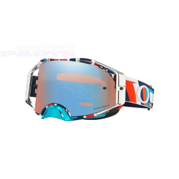 Фото Защитные очки OAKLEY Airbrake MX TLD Quattro RWB, Prizm Sapphire линза (HD)