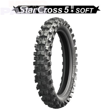 Фото Задняя покрышка MICHELIN Starcross 5, 110/90-19, Soft