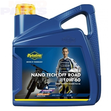 Фото Моторное масло PUTOLINE OffRoad Nano Tech 4+ 10W-60, 4л