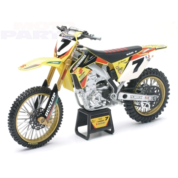 Фото Модель мотоцикла SUZUKI RM-Z 450/13 (Jemes Stewart#7), 1:12 (12+)