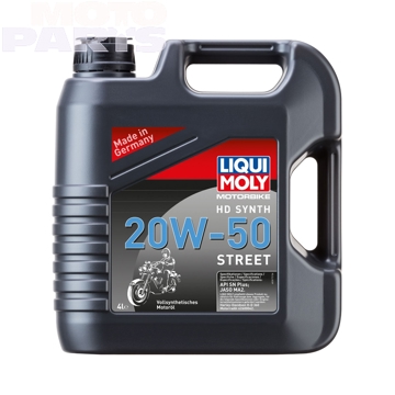 Фото Моторное масло LIQUI MOLY Motorbike HD Synth 20W-50 Street, 4л