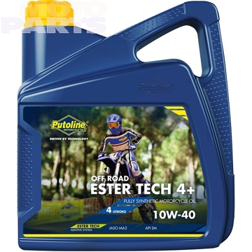 Фото Моторное масло PUTOLINE Ester Tech OffRoad 4+ 10W-40, 4л