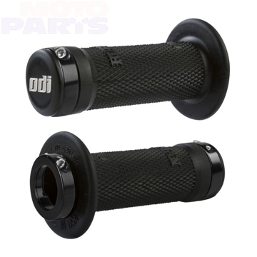 Фото Резиновые ручки ODI Ruffian Mini BMX Lock On 10cm, чёрные