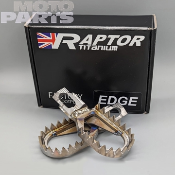 Фото Подножки титановые RAPTOR Edge(Short-Top), SX(F)/TC/FC 23-24, EXC(F) 24-25, MC(F) 24-25