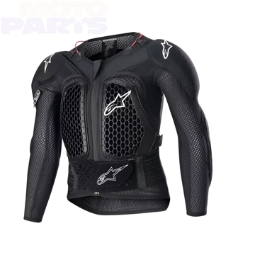 Фото Детская защита тела ALPINESTARS Bionic Action V2, чёрная, размер Y-S/M