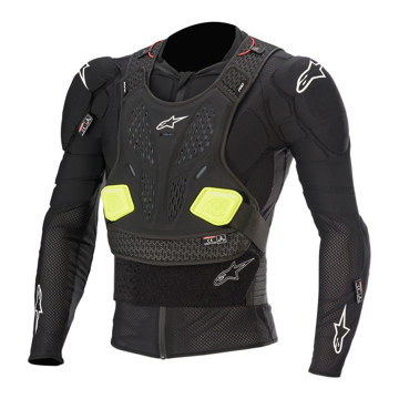 Фото Защита тела ALPINESTARS Bionic Pro v2, чёрная/жёлтая, размер L