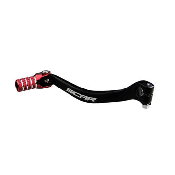 Фото Лапка переключения передач Scar под мотоциклы Honda CRF450R 17-25, CRF250R 18-25 красная