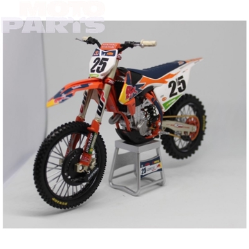 Фото Модель мотоцикла KTM 450 SX-F/19 (Marvin Musquin), 1:12 (14+)