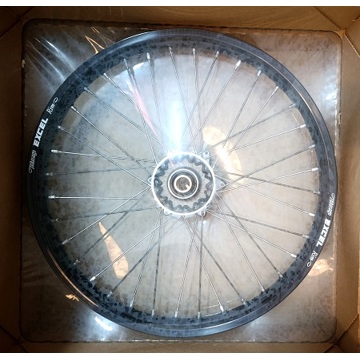 Фото Переднее колесо (OEM) KTM, 1,6X21" EXCEL, чёрный/серебро, SX(F)/FC/TC 15-