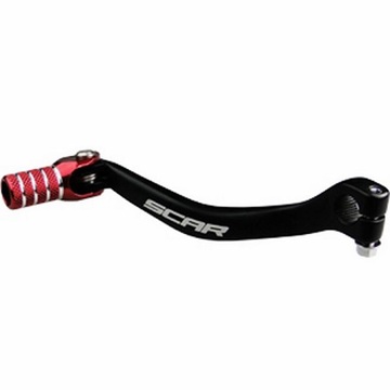 Фото Лапка переключения передач красная Scar, Honda CRF450R 08-16