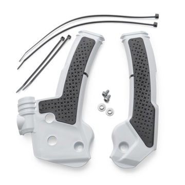 Фото Защита рамы белая (OEM) Husqvarna TC/FC 25-.., TE/FE 26-..