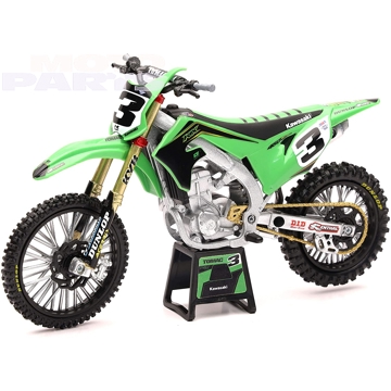 Фото Модель мотоцикла KAWASAKI KX450F (Eli Tomac#3), 1:6 (8+)