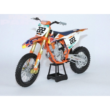 Фото Модель мотоцикла KTM 450 SX-F (Tony Cairoli), 1:6 (12+)