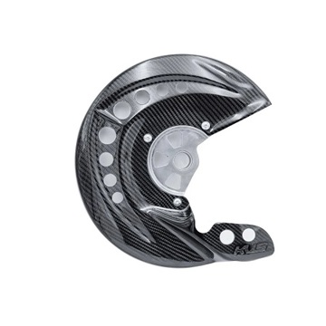 Фото Защита тормозного диска KVS карбон NEW, KTM/HSQ/GG125-505 16-26