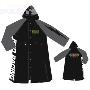 Фото Дождевик BUD Racing, черный/серый L/XL