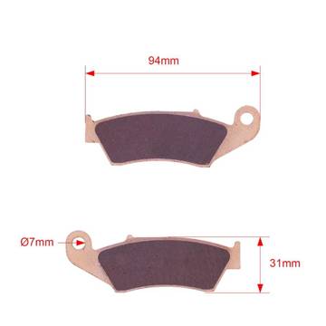 Фото Тормозные колодки передние Brake Pads Honda CRF, Kawasaki KX-F/KLX, Yamaha YZ/YZF/WR