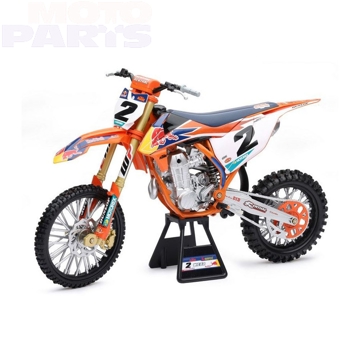 Фото Модель мотоцикла KTM 450 SX-F/19 (Cooper Webb#2), 1:6 (12+)