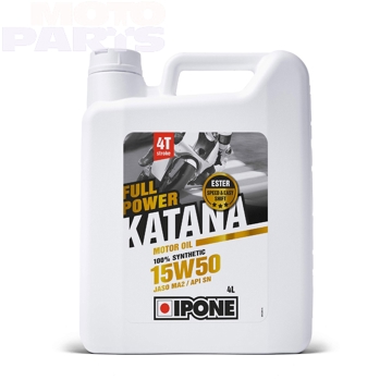 Фото Моторное масло IPONE Full Power Katana 15W-50, 4л