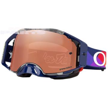 Фото Защитные очки OAKLEY Airbrake MX TLD Jet, с красной злинзой