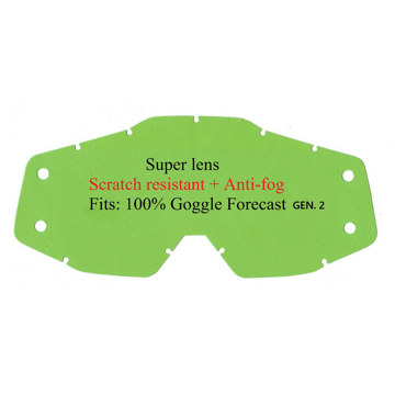 Фото Линза для очков 100% RC2/AC2/ST2, прозрачная (для 2-го поколения, Forecast)