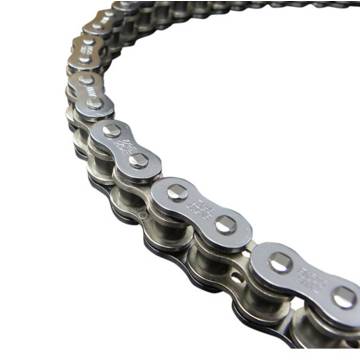 Фото Цепь EK Chain 520SROZ2 118-звеньев серебристая, сальниковая O-ring